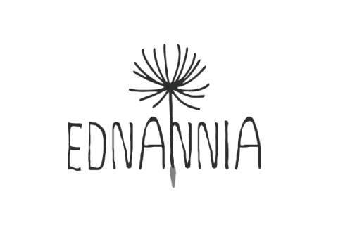 EDNANNIA grayscale logo