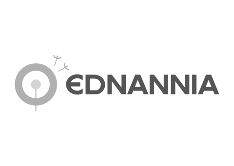 EDNANNIA grayscale logo