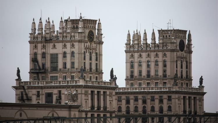 Photograph of a building in Minsk.