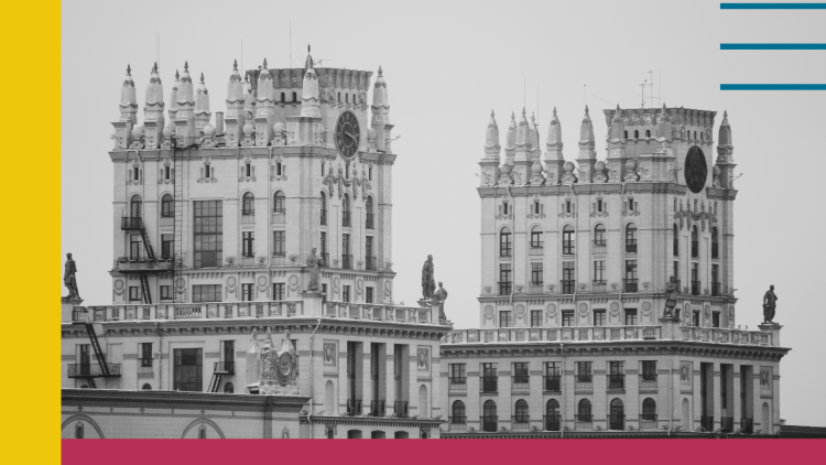 Buildings in Minsk